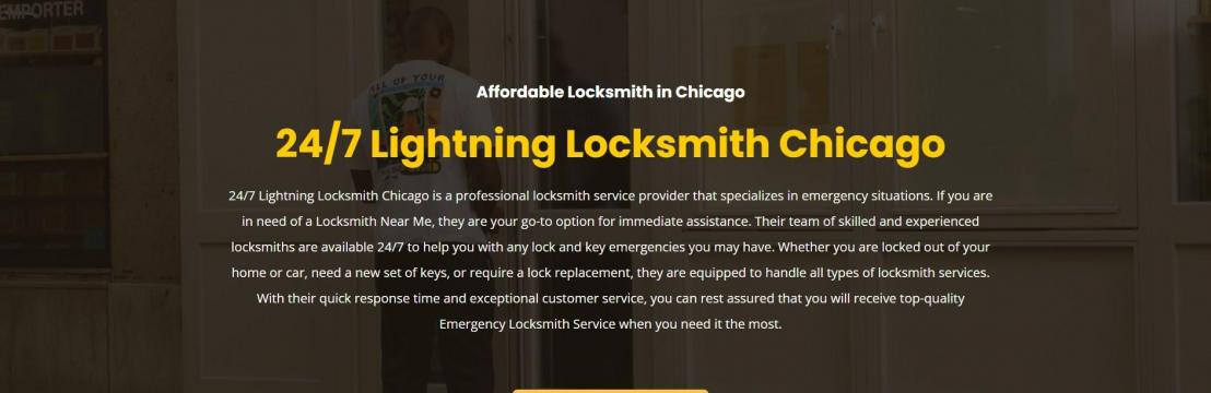 24/7 Lightning Locksmith  Chicago