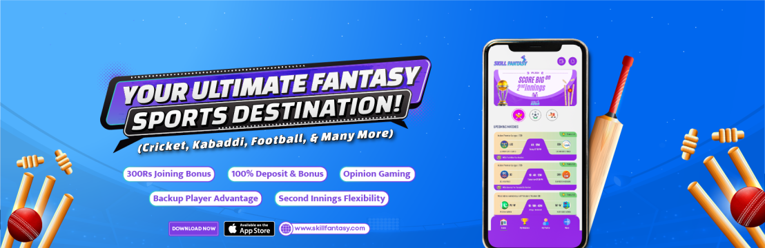 Skill Fantasy - Fantasy Sports App in India