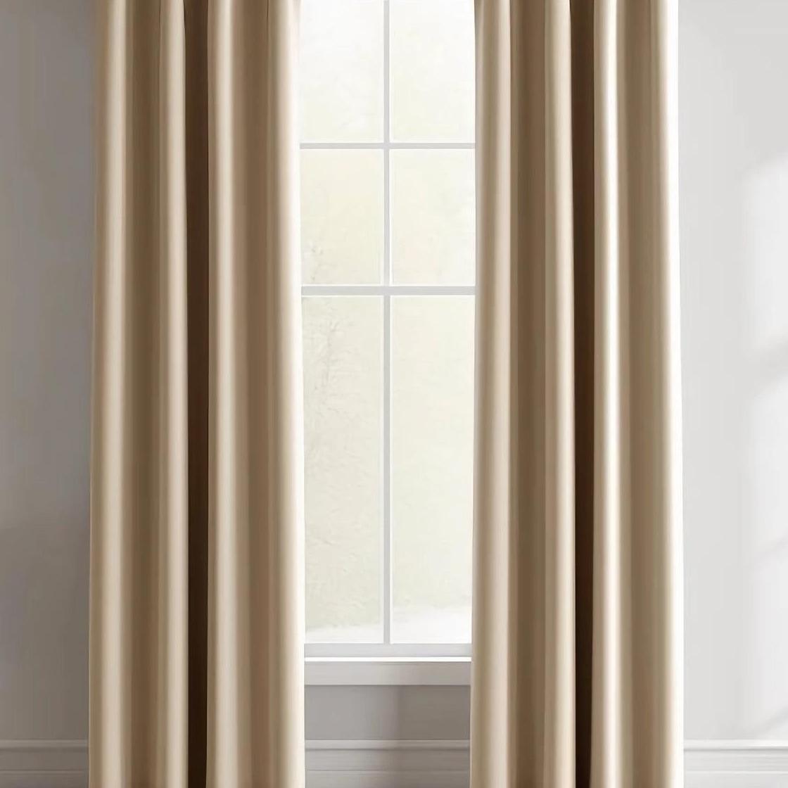 Cream Blackout  Curtains