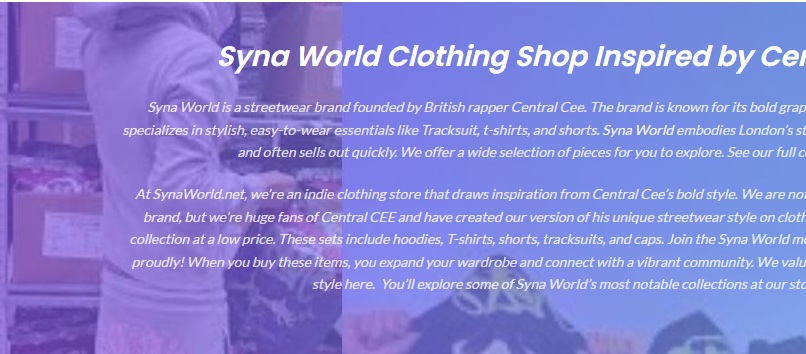 syna world  tech fleece